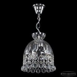 Подвесной светильник с цветным хрусталём 5478/22 Ni Clear/M-1H Balls Bohemia Ivele Crystal (5478)
