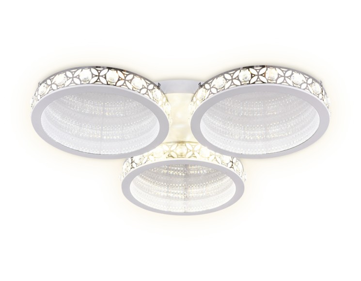 Ambrella Light Потолочная светодиодная люстра Ice FA9445