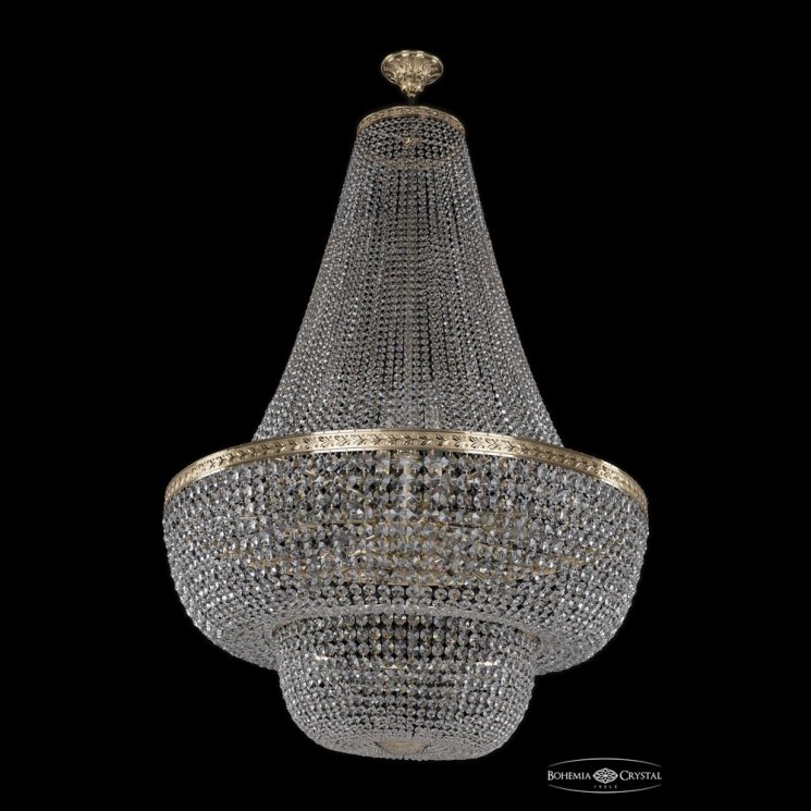 Люстра хрустальная 19101/H2/100IV G Bohemia Ivele Crystal (Потолочные)