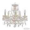 Люстра хрустальная 105/5/141 G Bohemia Ivele Crystal (Стеклянный рожок)