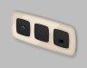 Ambrella Light Лицевая панель для HDMI розетки QUANT Ambrella Volt OMEGA OP8140
