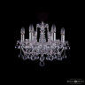 Люстра хрустальная 1413/6/141 Ni Balls Bohemia Ivele Crystal (Стеклянный рожок)