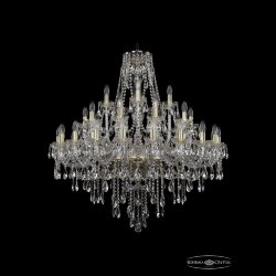 Люстра хрустальная 1415/20+10+5/360 G Bohemia Ivele Crystal (Стеклянный рожок)
