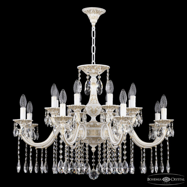 Люстра хрустальная AL78118/16/285 A WMG Bohemia Ivele Crystal (Литые)