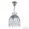 Подвесной светильник с цветным хрусталём 5478/22 Ni Clear/M-1H Drops Bohemia Ivele Crystal (5478)