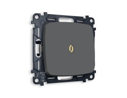 Ambrella Light Комплект механизма 1-клавишного выключателя с подсветкой 3200K Ambrella Volt OMEGA MO902010