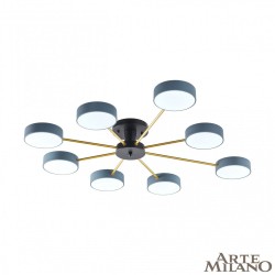 Светильник светодиодный 252006/8 Bk/Gr Arte Milano (Светодиодные)