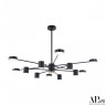 Люстра 3307.6293-12 Black APL LED (Модерн)