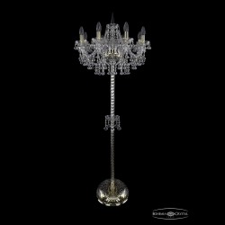 Торшер хрустальный 1409T2/8/195-160 G Bohemia Ivele Crystal (Стеклянный рожок)