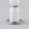 Настольный светильник с тканевым абажуром                      Eurosvet  01153/1 никель