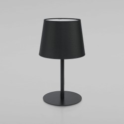Настольная лампа с абажуром                      TK Lighting  2936 Maja Black