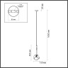 Подвес ODEON LIGHT STONO 4789/1