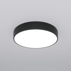 Потолочный светодиодный светильник с регулировкой яркости и цветовой температуры                      Eurosvet  90319/1 черный