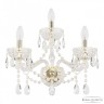 Бра с цветным хрусталём 5413B/2+1/165 G Clear/M-1G Bohemia Ivele Crystal (С 2 лампочками и более)