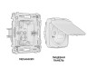 Ambrella Light Комплект механизма электрической розетки Ambrella Volt OMEGA MO208010