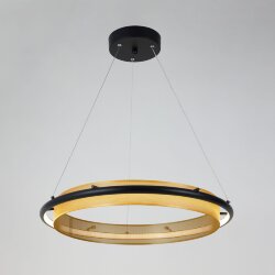 Умный подвесной светильник                      Eurosvet  90241/1 черный / золото
