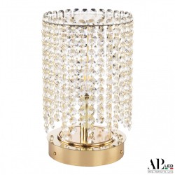 Настольная лампа SH500.L3.17-26.B.Gd.E14 APL LED (С 1 лампочкой)