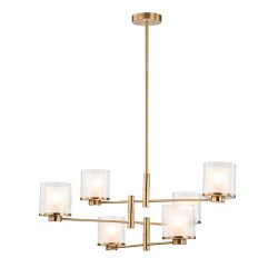 Indigo Светильник на штанге 13023/6R Brass