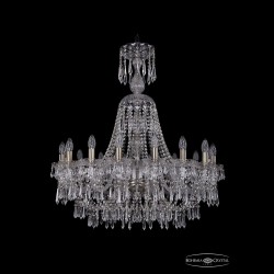 Люстра хрустальная 1403/16/300/XL-95 Pa Bohemia Ivele Crystal (Стеклянный рожок)