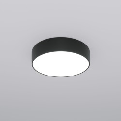 Потолочный светодиодный светильник с регулировкой яркости и цветовой температуры                      Eurosvet  90318/1 черный