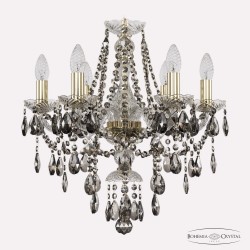 Люстра хрустальная 1415/6/165 G R731 Bohemia Ivele Crystal (Стеклянный рожок)