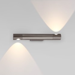 Настенный светодиодный светильник в стиле минимализм                      Eurosvet  40161 LED титан