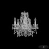 Люстра хрустальная 1411/5/141 Ni  Bohemia Ivele Crystal (Стеклянный рожок)