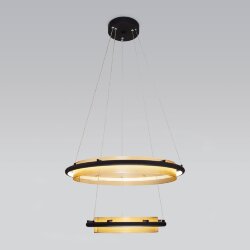 Умный подвесной светильник                      Eurosvet  90241/2 черный / золото