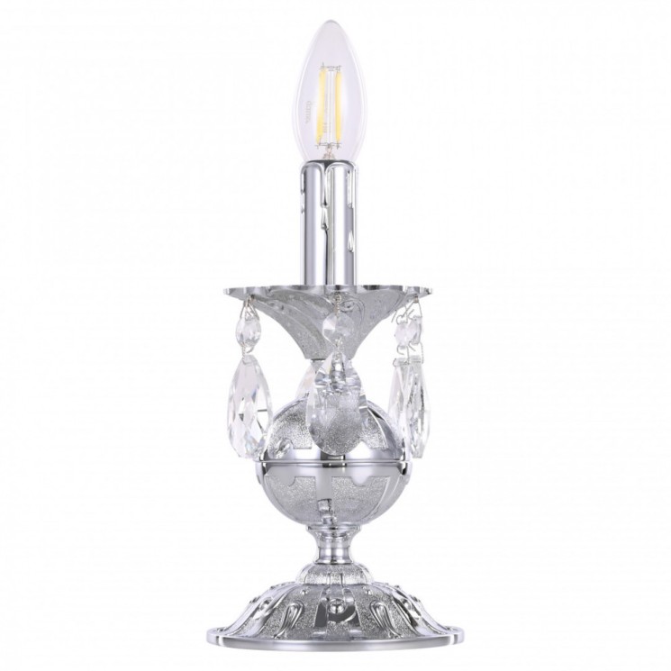 Настольная лампа AL77500L/1-23 Ni Bohemia Ivele Crystal (С 1 лампочкой)