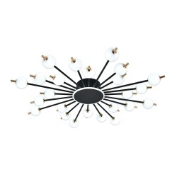 Escada 629/A LED*135W Black/Gold