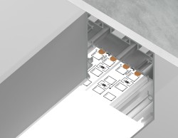 Ambrella Light Профиль для ленты до 33мм 42*45мм ILLUMINATION GP3050AL