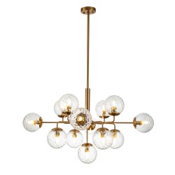 Indigo Светильник на штанге 11008/13P Brass