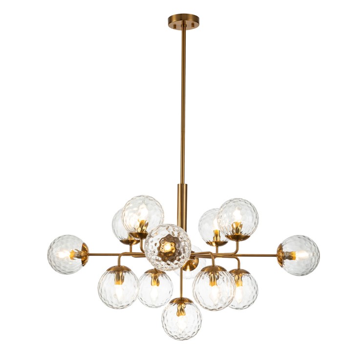 Indigo Светильник на штанге 11008/13P Brass