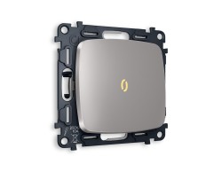 Ambrella Light Комплект механизма 1-клавишного выключателя с подсветкой 3200K Ambrella Volt OMEGA MO502010