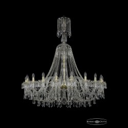 Люстра хрустальная 1403/20/460/XL-143 G Bohemia Ivele Crystal (Стеклянный рожок)