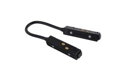 Crystal Lux Соединитель питания для магнитного шинопровода угловой Crystal Lux CLT 0.203 04 BL
