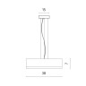 Подвесной светильник Divinare VASO 5119/33 SP-12