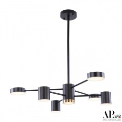 Люстра 3307.6293-6 Black APL LED (Модерн)