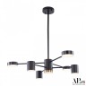 Люстра 3307.6293-6 Black APL LED (Модерн)