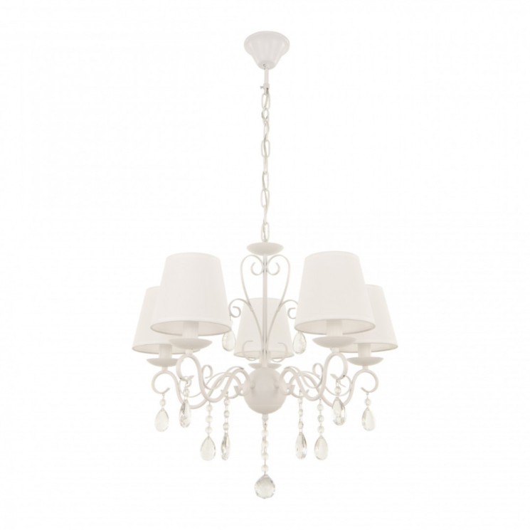 Люстра с абажуром подвесная 340369/5 WT Arte Milano (Подвесные)