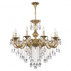 Люстра с хрустальными подвесками AL79101/10/250 B G Bohemia Ivele Crystal (AL7901)