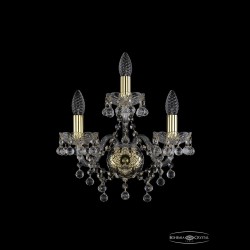 Бра хрустальные 1409B/2+1/141 G Bohemia Ivele Crystal (Стеклянный рожок)