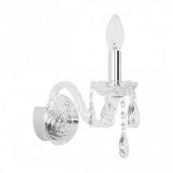 Бра хрустальные 116B/1/141 Ni Bohemia Ivele Crystal (С 1 лампочкой)