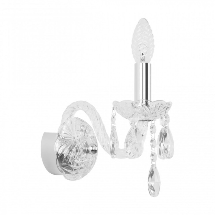 Бра хрустальные 116B/1/141 Ni Bohemia Ivele Crystal (С 1 лампочкой)