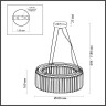 Люстра ODEON LIGHT VASSA 4987/6
