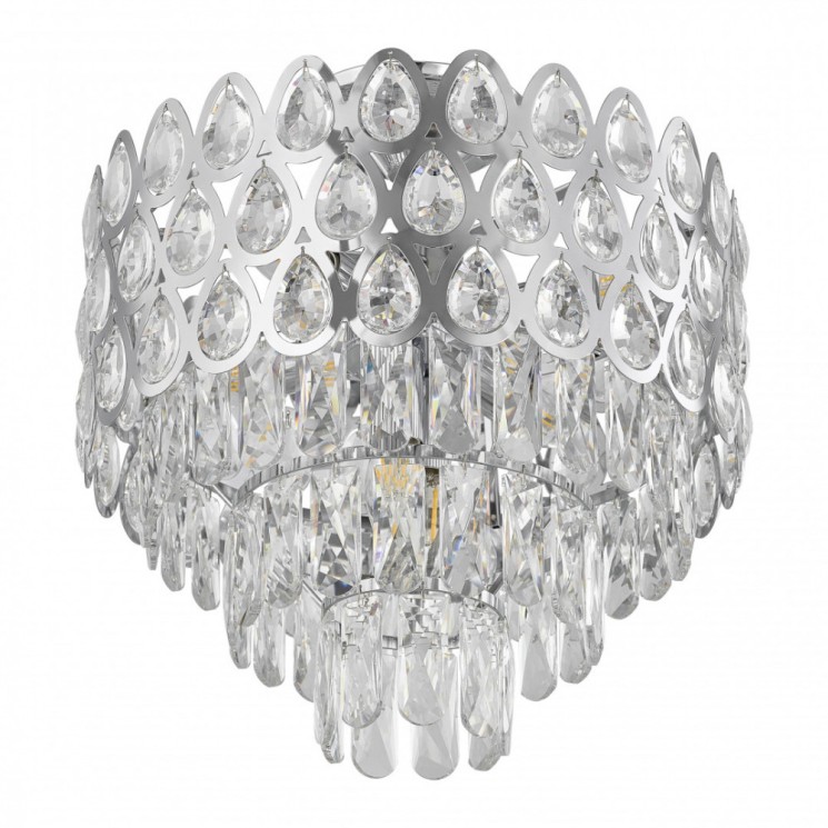 Люстра с хрусталем 372019/6/50/390 CR Arte Milano (Потолочные)