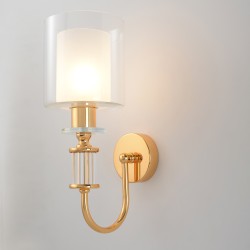 Crystal Lux Бра Crystal Lux ELENA AP1 GOLD