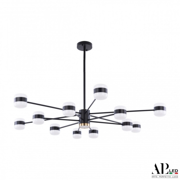 Люстра 3307.6296-12 Black APL LED (Модерн)