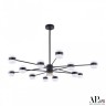 Люстра 3307.6296-12 Black APL LED (Модерн)